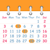 ハチカレンダー2 - 日、週、月、リスト、ウィジェット表示カレンダー (iPhoneカレンダー、リマインダー対応)