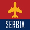 Serbia Travel Guide with Offline City Street Map serbia map 