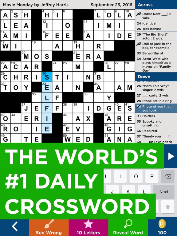 USA Today's 'secret' crossword-puzzle app for iPad - CNET