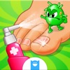 Crazy Foot Doctor-クレイジーフットドクター -子供向け病院ゲーム (No Ads)