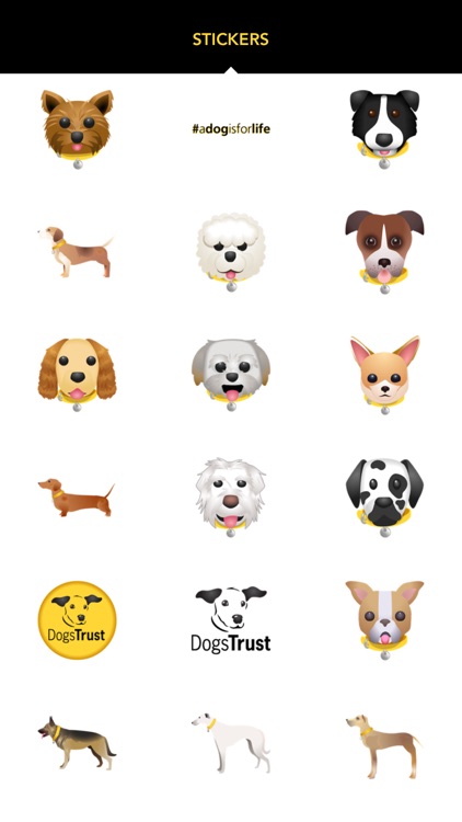 dogs trust emoji app