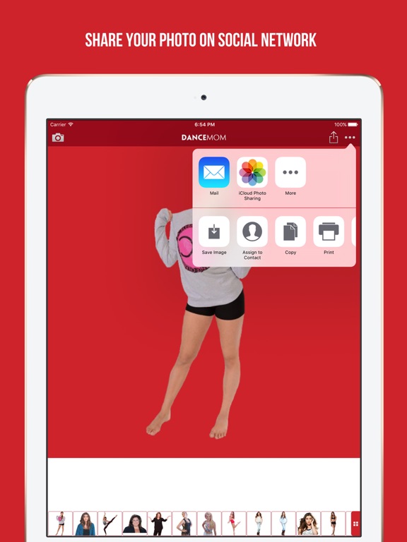 Screenshots of Add your photo with your favorite cast member - Dance Moms edition for iPad