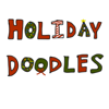 Ryan Seymour - Holiday Doodle Stickers artwork