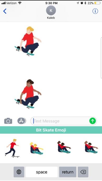 Bit Skate Emoji screenshot1