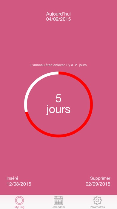 MyRing - Anneau contraceptif 1.4 pour iOS, Android MyRing - Anneau contraceptif 1.4 pour iOS, Android
