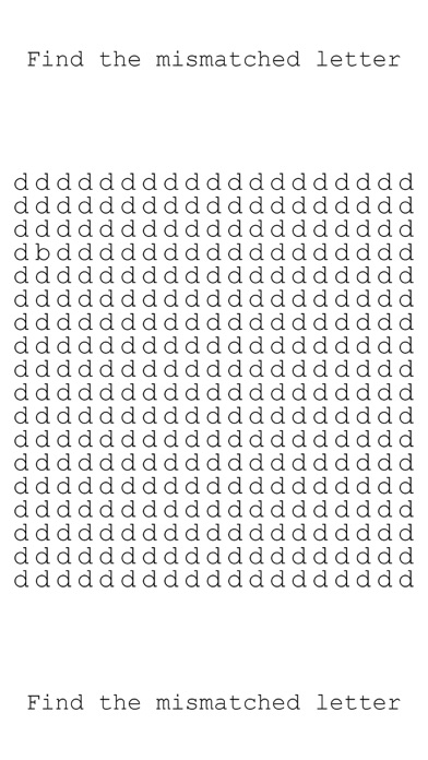 Screenshots of The Impossible Letter Game for iPhone
