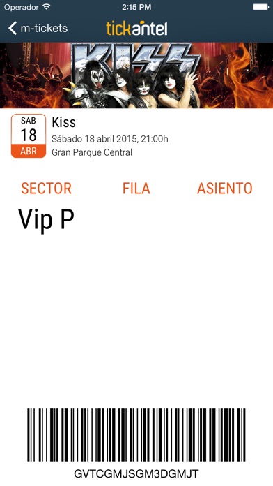 Captura de pantalla del iPhone 4