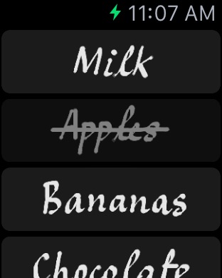 Captura de pantalla del iPhone 1
