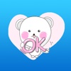 Kuru The White Bear Animated Stickers Business