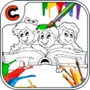 kids coloring book - kids games