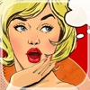 Pop Art Cocktail Party - FREE - Stylish Retro Line Connect Puzzle