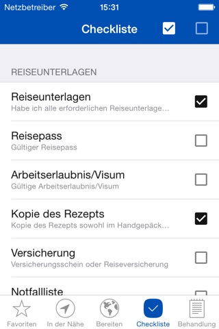 Takeda Hemophilia Travel Guide screenshot