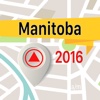 Manitoba Offline Map Navigator and Guide map of manitoba canada 