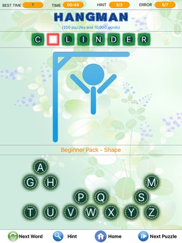 Screenshots of Word Search - Find Little Crosswords, Spider & Freecell Solitaire, Brain Challenged Puzzles for iPad
