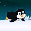 Arctic racing penguin, flying