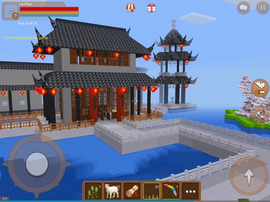 CubeMator - бесплатная версия игры Sandbox для iPad