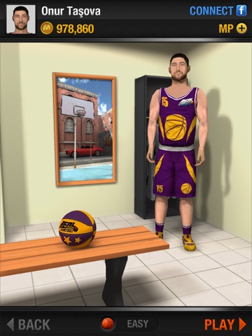 Screenshots of Real Basketball for iPad