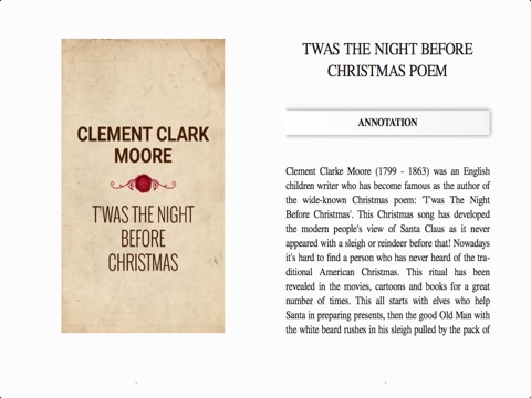 clement clarke moore christmas poem