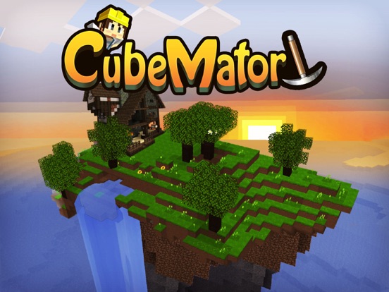CubeMator - бесплатная версия игры Sandbox на iPad