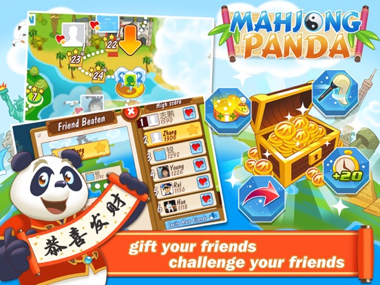 Скачать игру Mahjong Panda