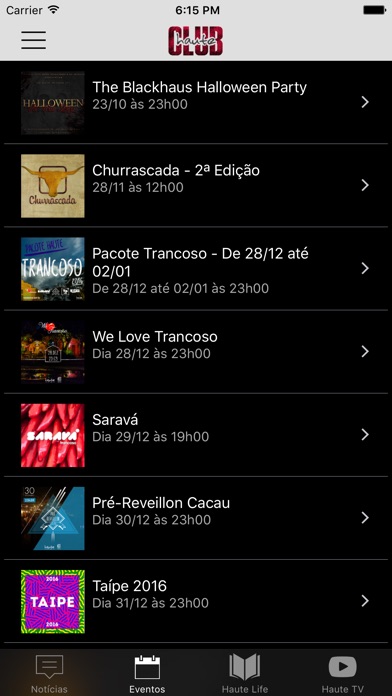 Captura de tela do iPhone 2