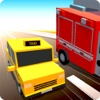 Blocky Racer: Smashy Traffic