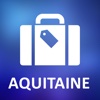 Aquitaine, France Detailed Offline Map history of aquitaine france 
