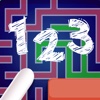 123 Logikpfad Spiel Puzzle - PRO - Brain Training Anzahl Linie Herausforderung