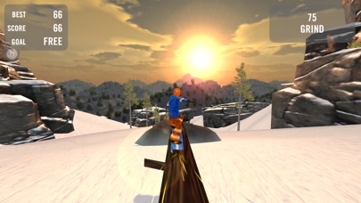 Crazy Snowboard Free screenshot1