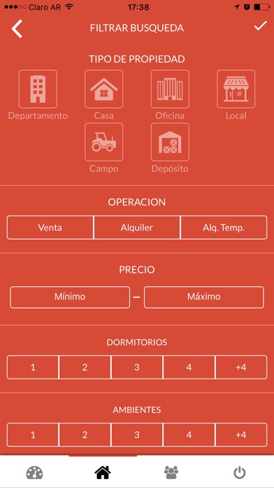 Captura de pantalla del iPhone 3