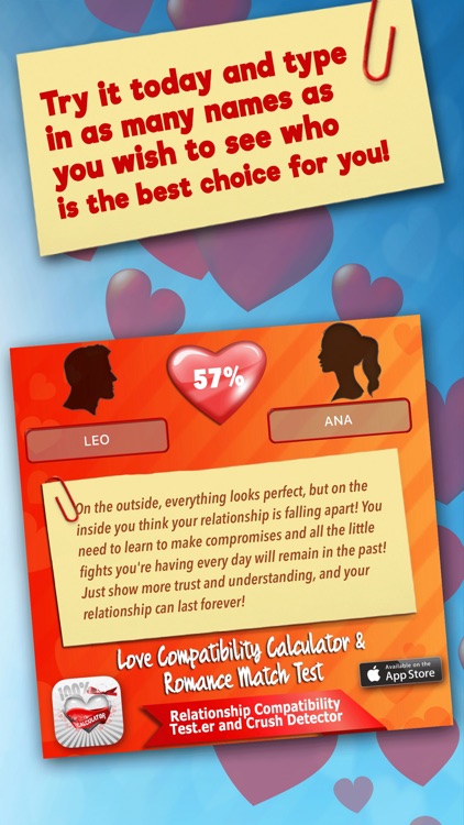 LOVE TEST - match calculator on the App Store