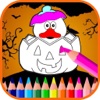 Happy Halloween Coloring Book - Free Game halloween for kids 