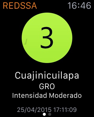 Captura de pantalla del iPhone 4