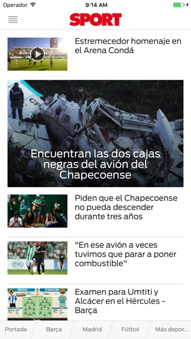 Captura de pantalla del iPhone 1