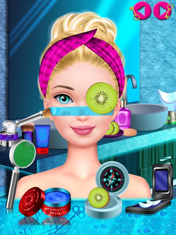 девушка шпион салон: игры для детей для iPad