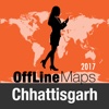 Chhattisgarh Offline Map and Travel Trip Guide chhattisgarh tourism 