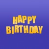 Стикеры Happy Birthday для iMessage