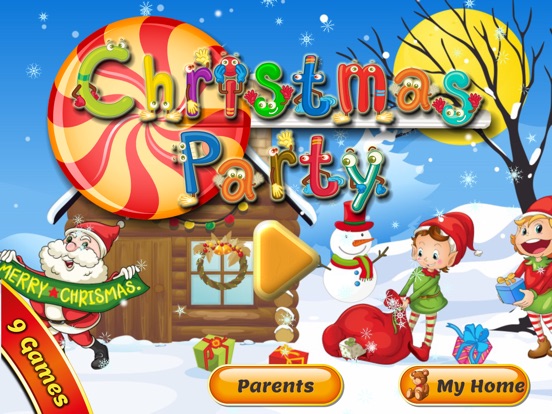 Рождественские игры: Санта-Клаус партия для детей на iPad