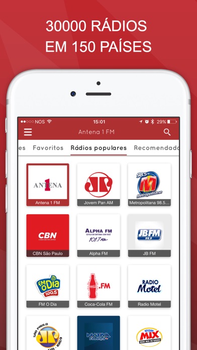 Captura de tela do iPhone 1
