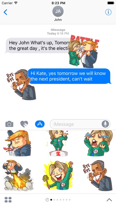 download Election Day Emoji Stickers - for iMessage apps 0