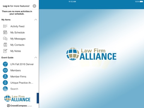 Screenshot of Law Firm Alliance