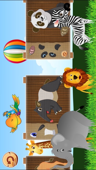 Screenshots of Animal Puzzles Games: Kids & Toddlers free puzzle for iPhone