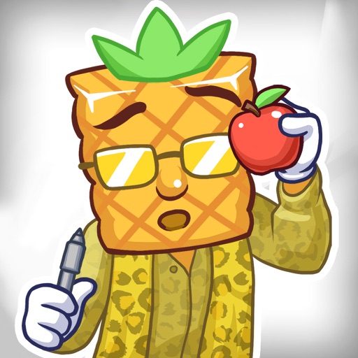 Pineapple Guy Apple Pen Mannequin Challenge per Top Crazy Games LLC