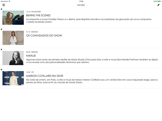 Captura de tela do iPad 5