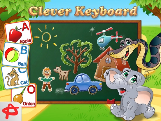 Умная Клавиатура для детей: ABC Clever Keyboard для iPad