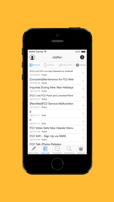 iPhone Screenshot 1