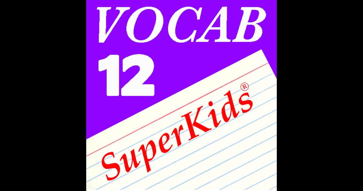 12th Grade Vocabulary on the App Store