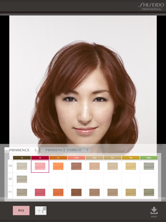 Simulate Hair Color | shiseidoprofessional hair color simulator app下载 Simulate Hair Color | shiseidoprofessional hair color simulator app下载
