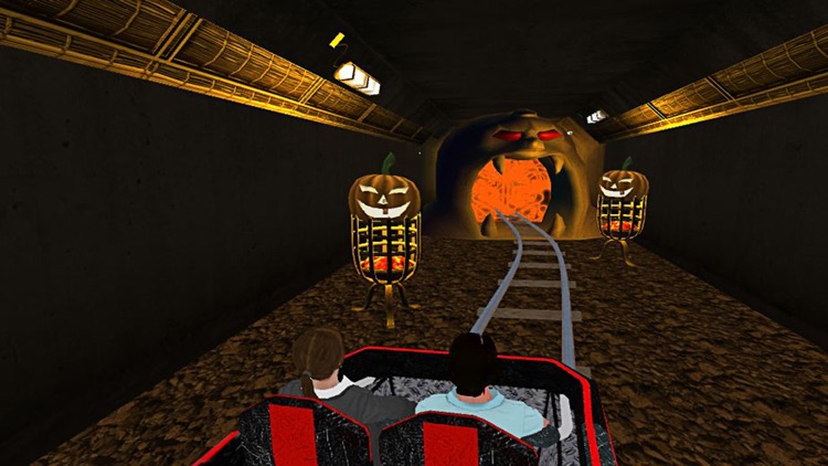 VR Halloween Roller Coaster Ride Haunted Cave Free by A V Logix