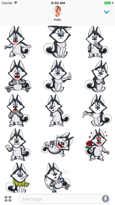 download Husky - Stickers for iMessage apps 1